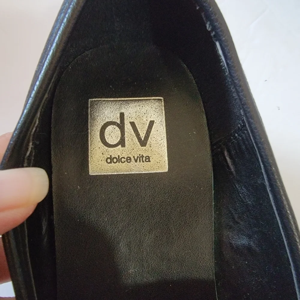 NEW Dolce Vita NEEKA Black Chunky Lugg Sole Shoes Sz 9.5 Y2K Whimsigoth Grunge